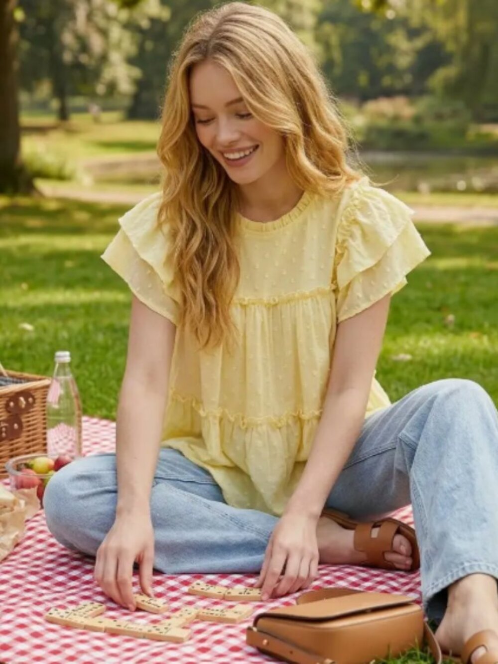Picnic Date Blouse